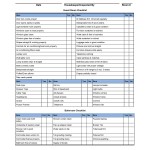 Guest Room Cleaning Checklist Template