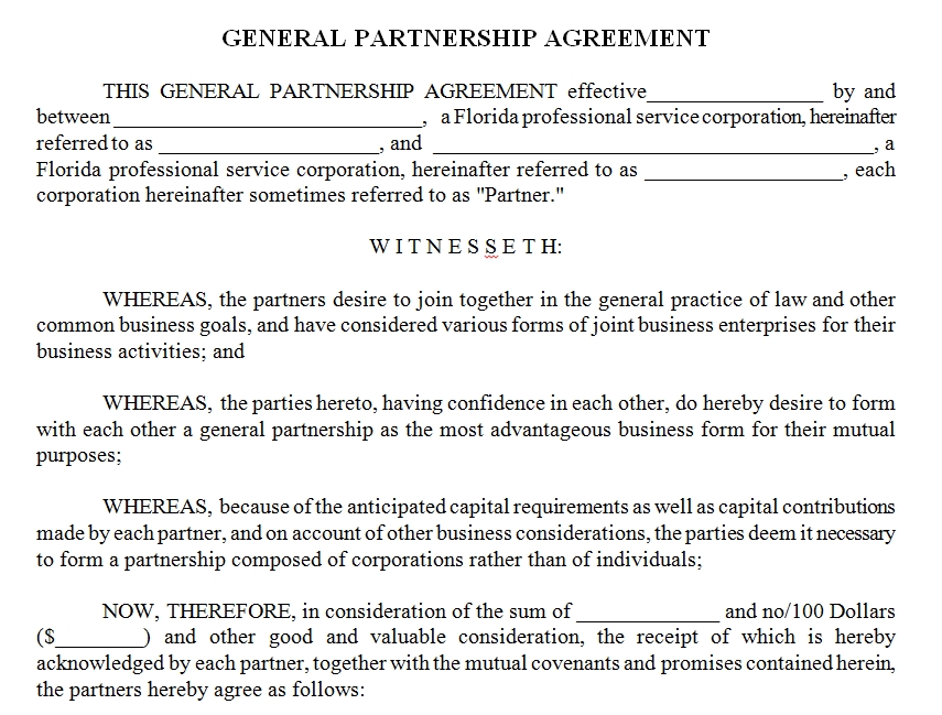 Business Contract Word Template